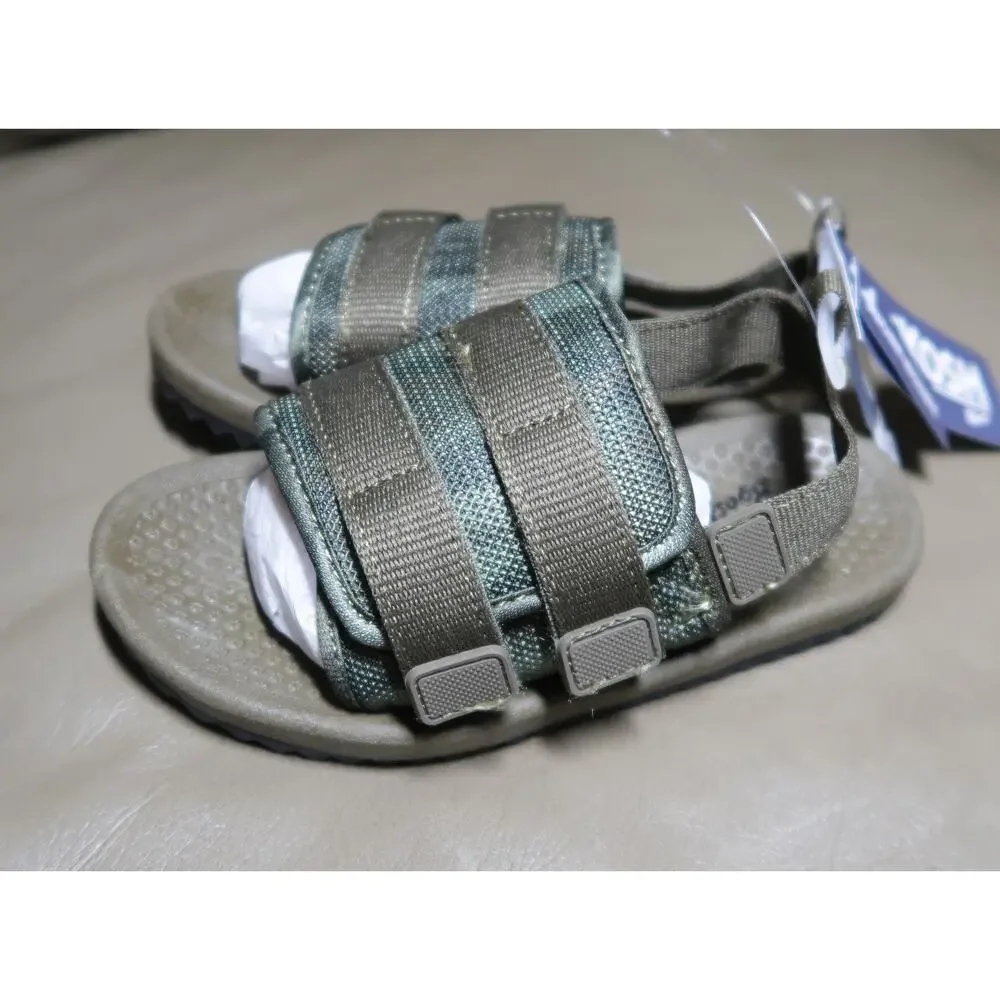 OshKosh B'Gosh Oliver Sandals Olive Army Green Toddler Size 10 NWT Strappy